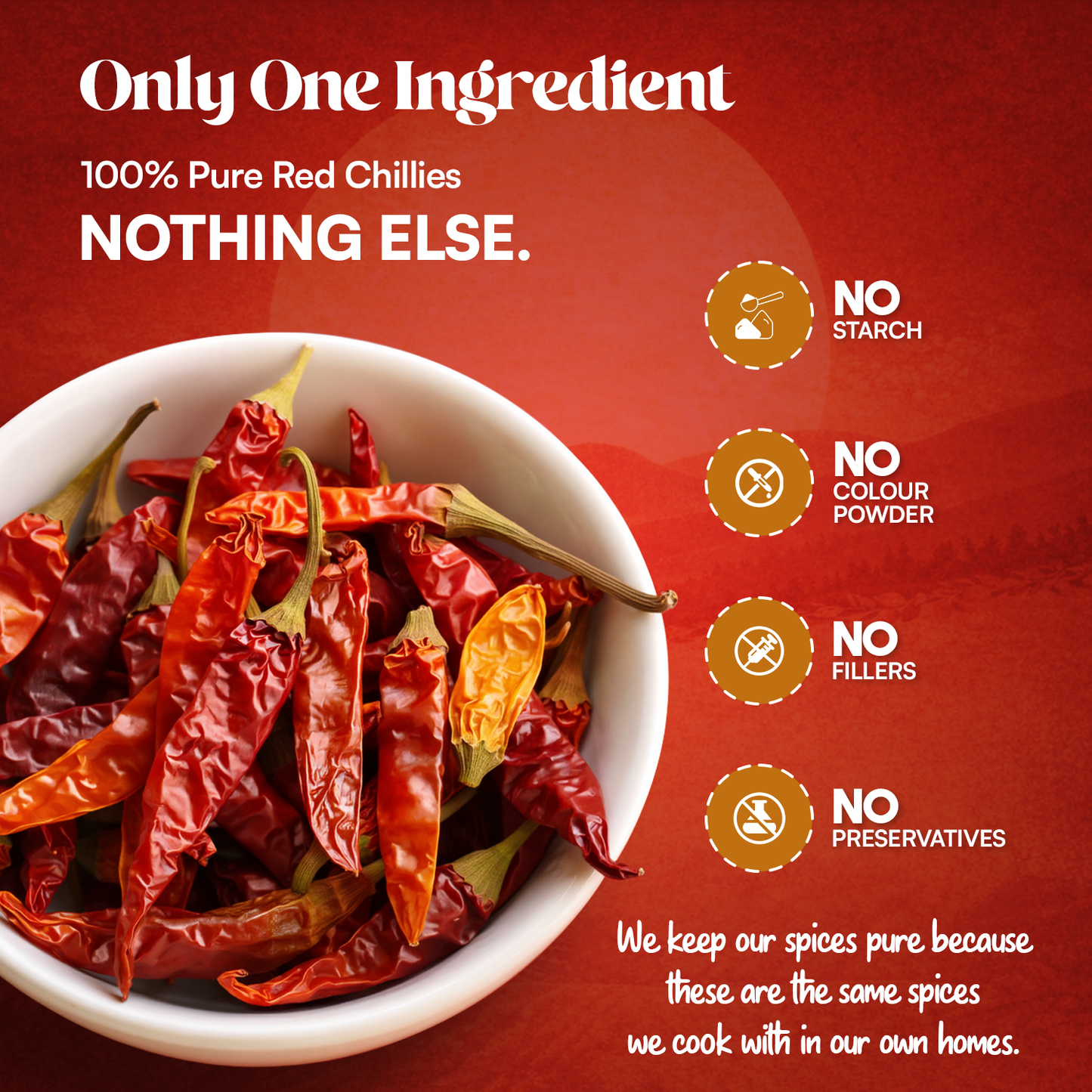Red Chilli Powder - Stone Crushed (RPM <= 140)