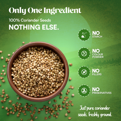 Coriander Powder - Stone Crushed (RPM <= 140)