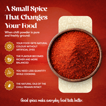 Red Chilli Powder - Stone Crushed (RPM <= 140)