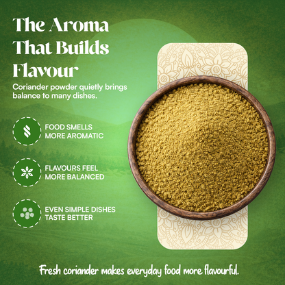 Coriander Powder - Stone Crushed (RPM <= 140)