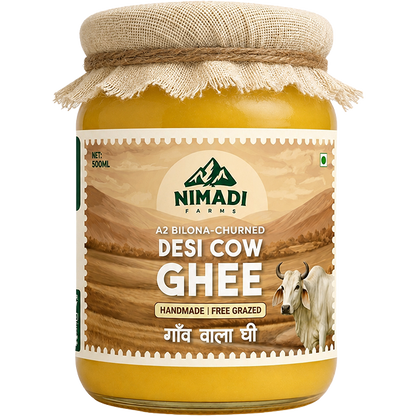 A2 Bilona Churned - Desi Cow Ghee