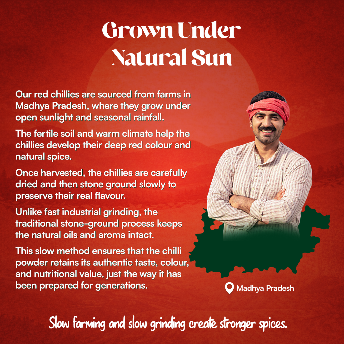 Red Chilli Powder - Stone Crushed (RPM <= 140)