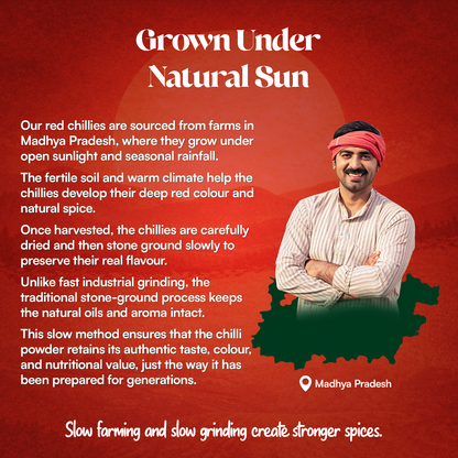 Red Chilli Powder - Stone Crushed (RPM <= 140)
