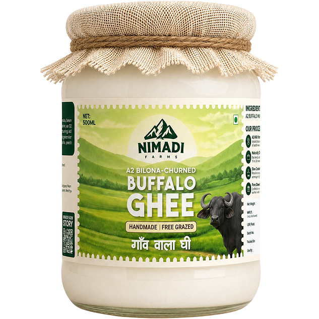 A2-Bilona Churned - Buffalo Ghee