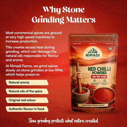 Red Chilli Powder - Stone Crushed (RPM <= 140)