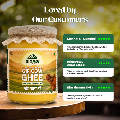 A2 Bilona Churned - Gir Cow Ghee