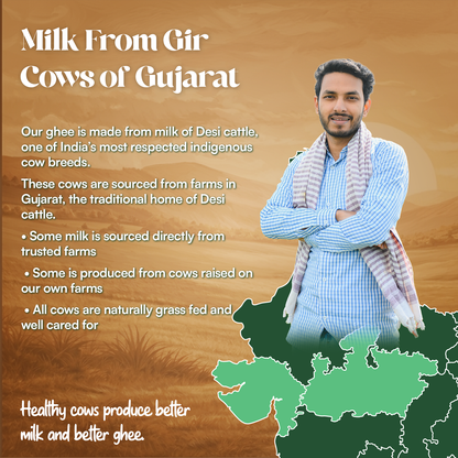 A2 Bilona Churned - Desi Cow Ghee