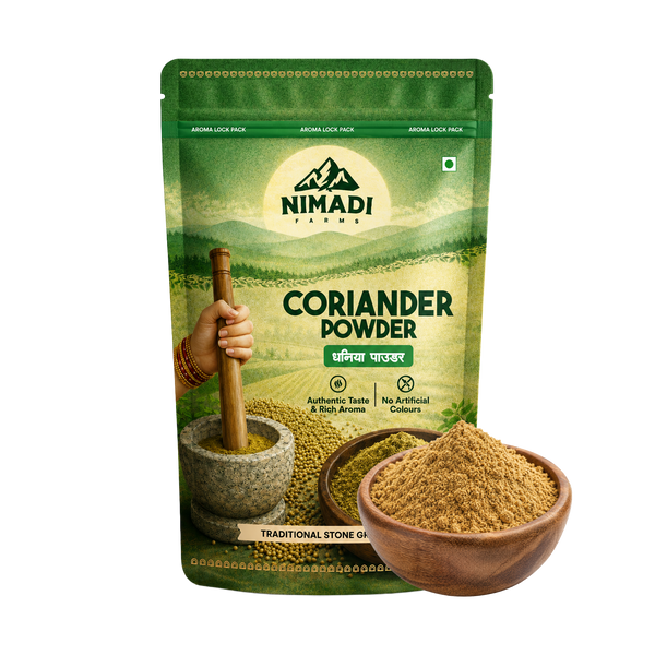 Coriander Powder - Stone Crushed (RPM <= 140)