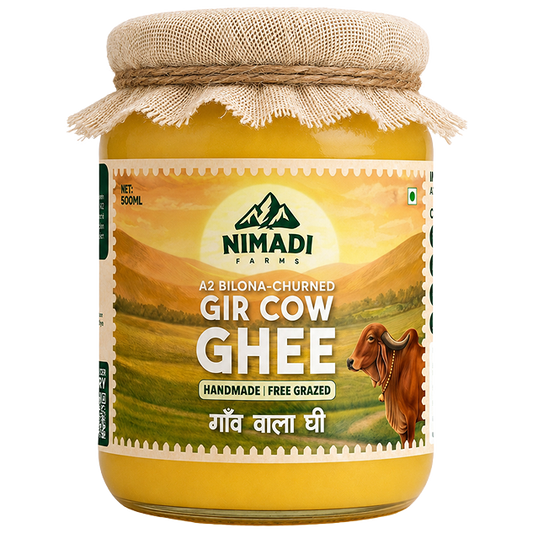 A2 Bilona Churned - Gir Cow Ghee