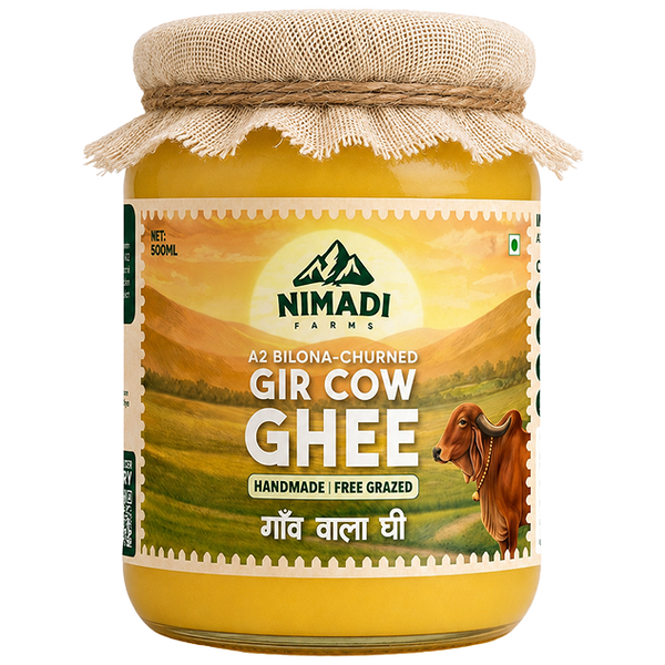 A2 Bilona Churned - Gir Cow Ghee