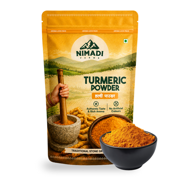 Turmeric Powder - Stone Crushed (RPM <= 140)